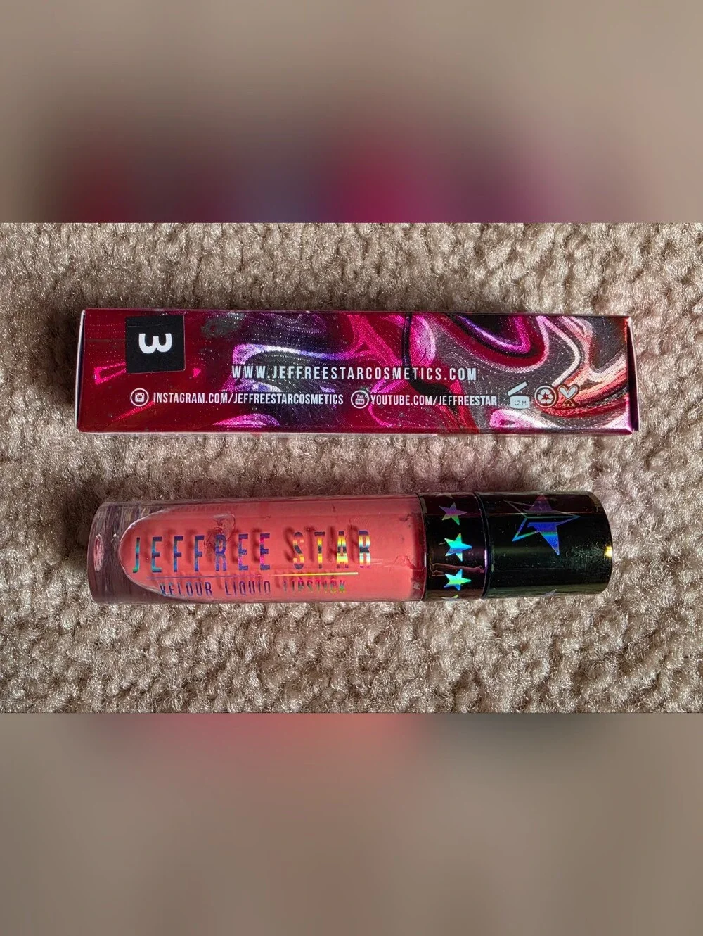 Jeffree Star Velour Liquid Lipstick - Circus Peanut Full Size $12 NIB